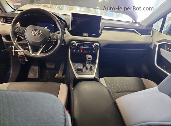 2T3P1RFV3SW512529 2025 TOYOTA RAV4 Blue Вид панелі приладів