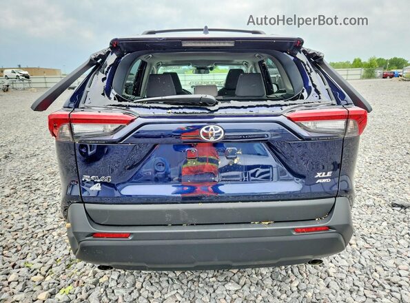 2T3P1RFV3SW616695 2025 TOYOTA RAV4 Blue უკანა ხედი