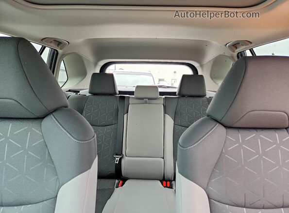 2T3P1RFV3SW616695 2025 TOYOTA RAV4 Blue უკანა სავარძლების ხედი