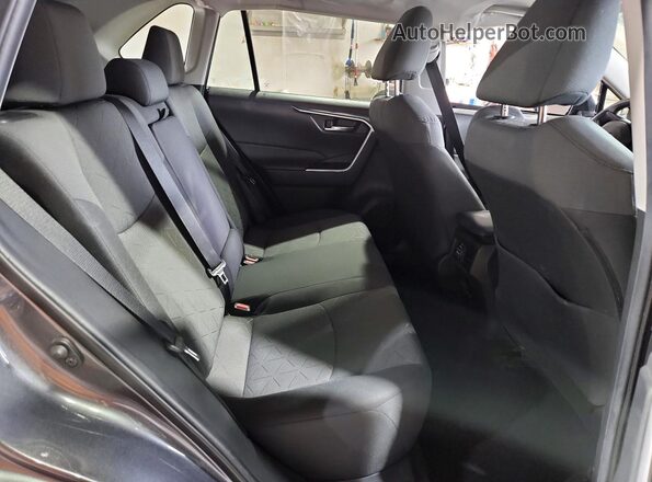 2T3P1RFV4LC077233 2020 TOYOTA RAV4 Charcoal Rear seats view