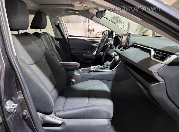 2T3P1RFV4LC077233 2020 TOYOTA RAV4 Charcoal Front interior view