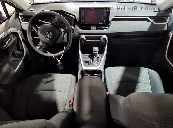 2T3P1RFV4LC077233 2020 TOYOTA RAV4 Charcoal Dashboard view