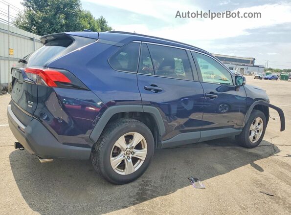 2T3P1RFV4MW185562 2021 TOYOTA RAV4 Blue Trasero derecho