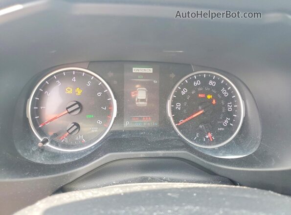 2T3P1RFV4MW185562 2021 TOYOTA RAV4 Blue Vista del cuadro de instrumentos