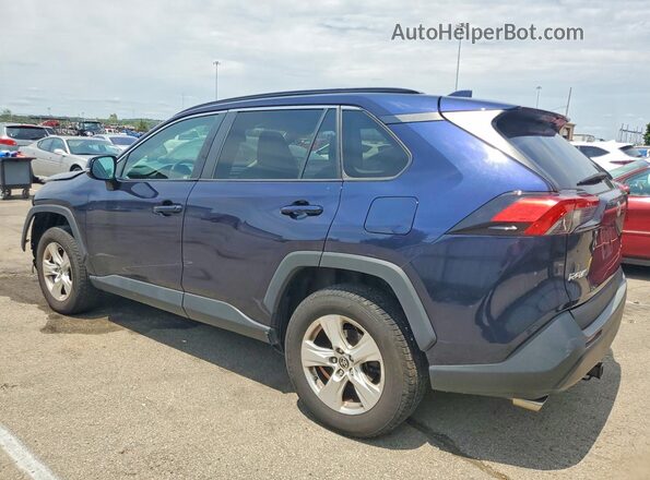 2T3P1RFV4MW185562 2021 TOYOTA RAV4 Blue Trasero izquierdo