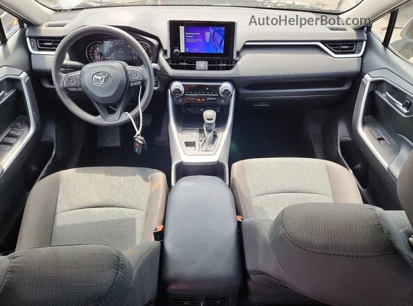 2T3P1RFV4RC476524 2024 TOYOTA RAV4 Gray Widok deski rozdzielczej