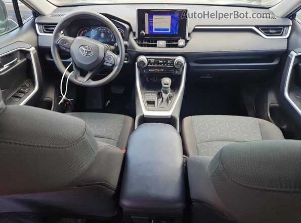 2T3P1RFV4RW446079 2024 TOYOTA RAV4 Blue Dashboard view