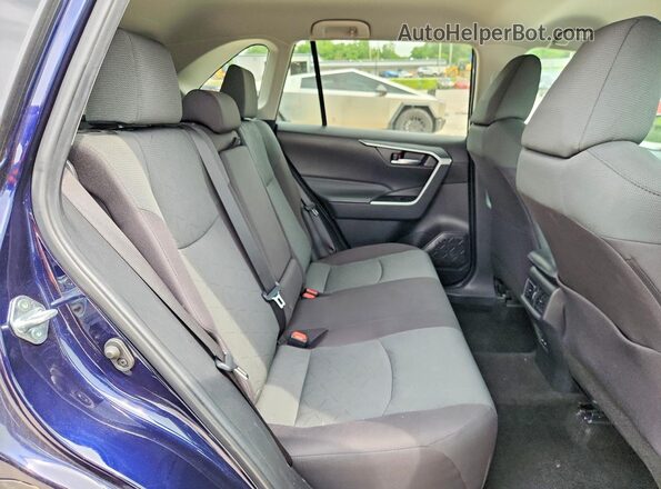 2T3P1RFV4RW446079 2024 TOYOTA RAV4 Blue Rear interior view