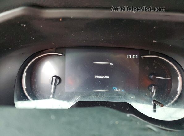 2T3P1RFV4SC492812 2025 TOYOTA RAV4 Black Instrument cluster view
