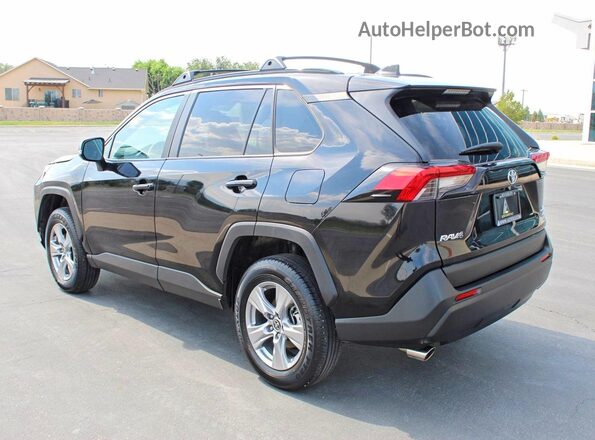 2T3P1RFV4SC550580 2025 TOYOTA RAV4 Black Widok z przodu