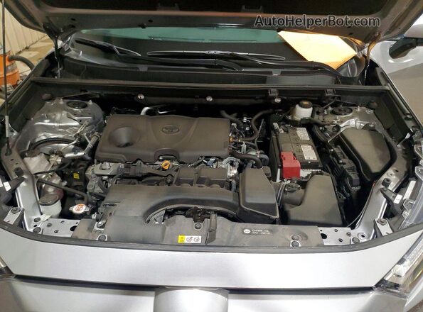 2T3P1RFV4SC571753 2025 TOYOTA RAV4 Silver ძრავის განყოფილების ხედი