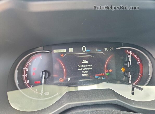 2T3P1RFV4SW542557 2025 TOYOTA RAV4 Silver Սարքավորումների վահանակի տեսք