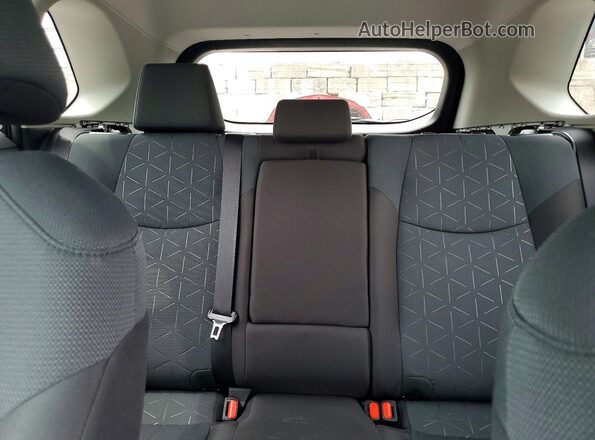 2T3P1RFV4SW598224 2025 TOYOTA RAV4 Black Հետևի նստատեղերի տեսք