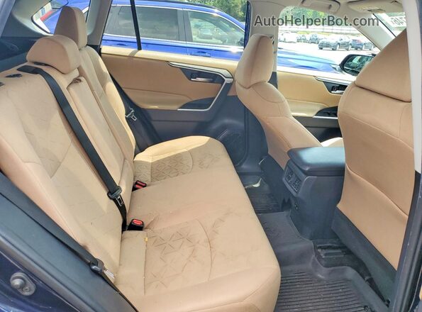 2T3P1RFV5LW109976 2020 TOYOTA RAV4 Blue უკანა სავარძლების ხედი