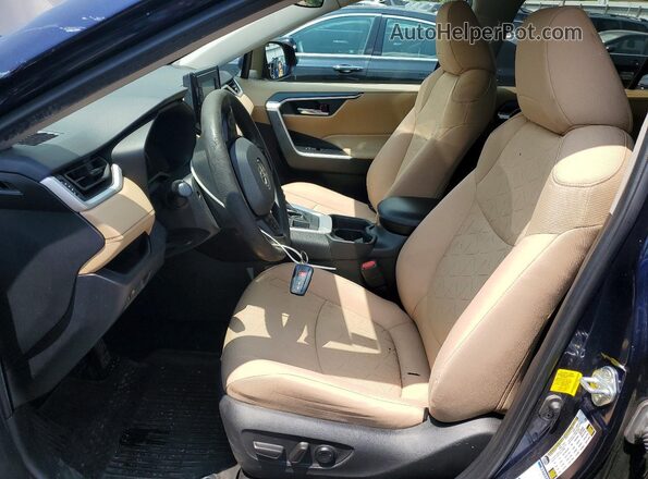 2T3P1RFV5LW109976 2020 TOYOTA RAV4 Blue წინა სალონის ხედი