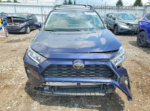 2T3P1RFV5LW109976 2020 TOYOTA RAV4 Blue წინა ხედი