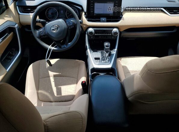2T3P1RFV5LW109976 2020 TOYOTA RAV4 Blue წინა პანელის ხედი