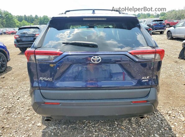 2T3P1RFV5LW109976 2020 TOYOTA RAV4 Blue უკანა ხედი