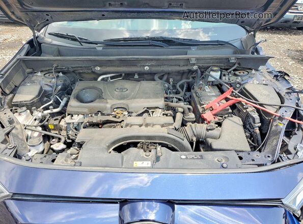 2T3P1RFV5LW109976 2020 TOYOTA RAV4 Blue უკანა სალონის ხედი