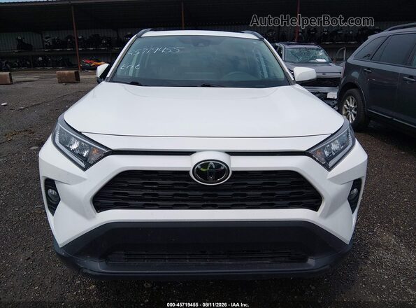 2T3P1RFV5MC227352 2021 TOYOTA RAV4 White Սարքավորումների վահանակի տեսք