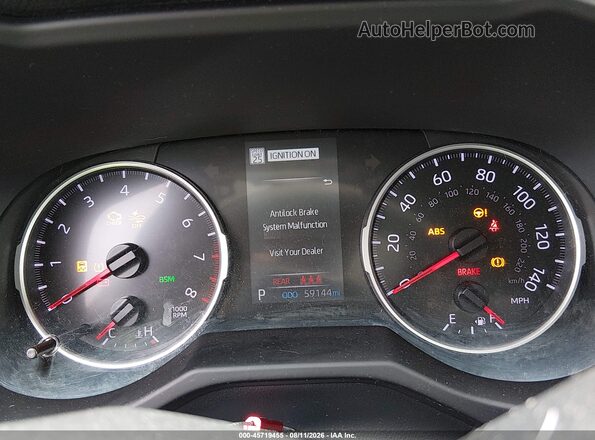 2T3P1RFV5MC227352 2021 TOYOTA RAV4 White Հետևի նստատեղերի տեսք