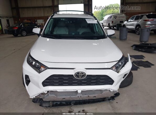 2T3P1RFV5MW244795 2021 TOYOTA RAV4 White ხელსაწყოთა პანელის ხედი