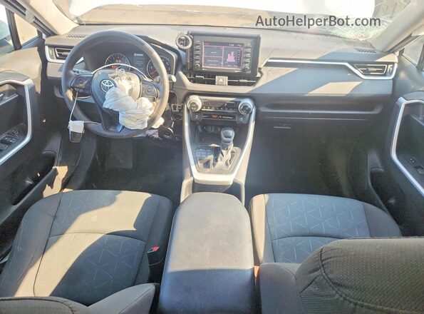 2T3P1RFV5NW254843 2022 TOYOTA RAV4 Белый Вид панели приборов