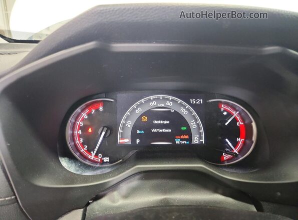 2T3P1RFV5PC369656 2023 TOYOTA RAV4 White ხელსაწყოთა პანელის ხედი