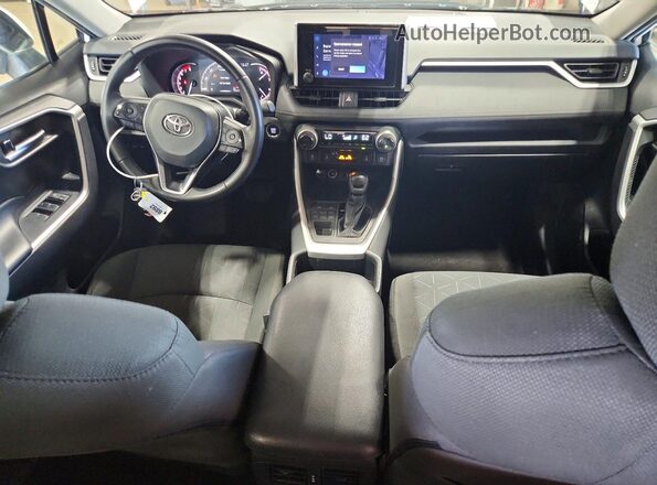 2T3P1RFV5PC369656 2023 TOYOTA RAV4 White წინა პანელის ხედი