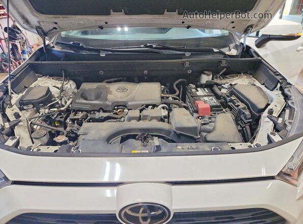 2T3P1RFV5PC369656 2023 TOYOTA RAV4 White ძრავის განყოფილების ხედი