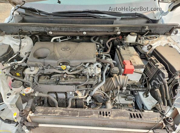 2T3P1RFV5SW514248 2025 TOYOTA RAV4 White ძრავის განყოფილების ხედი