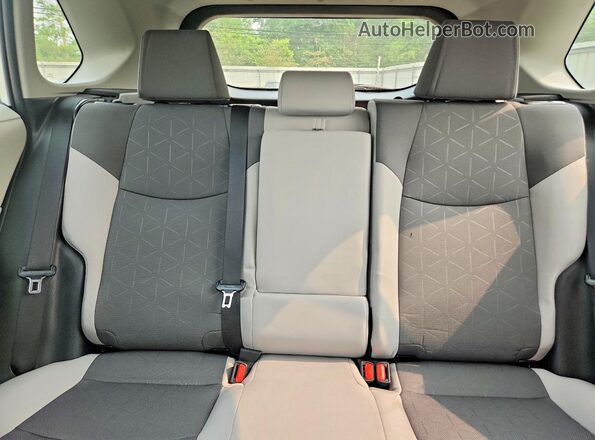 2T3P1RFV5SW514248 2025 TOYOTA RAV4 White უკანა სავარძლების ხედი