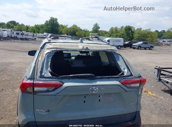 2T3P1RFV6LW090919 2020 TOYOTA RAV4 Light Blue Вид спереди