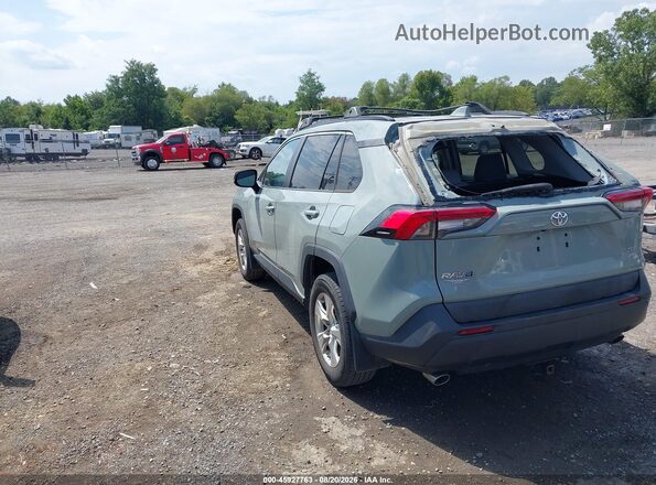 2T3P1RFV6LW090919 2020 TOYOTA RAV4 Light Blue Задняя левая четверть
