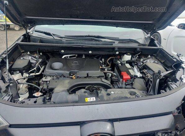 2T3P1RFV6MC190280 2021 TOYOTA RAV4 Gray Engine compartment view