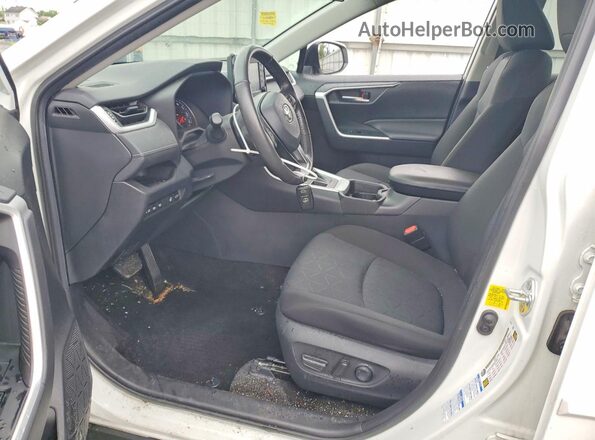 2T3P1RFV6MC240367 2021 TOYOTA RAV4 Белый Вид салона спереди