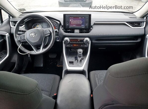 2T3P1RFV6MC240367 2021 TOYOTA RAV4 Белый Вид панели приборов