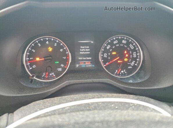 2T3P1RFV6MC240367 2021 TOYOTA RAV4 Белый Вид щитка приборов
