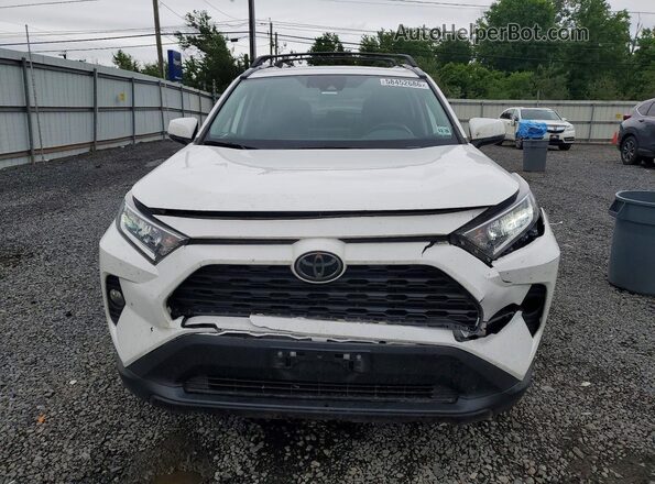 2T3P1RFV6MC240367 2021 TOYOTA RAV4 Белый Вид спереди
