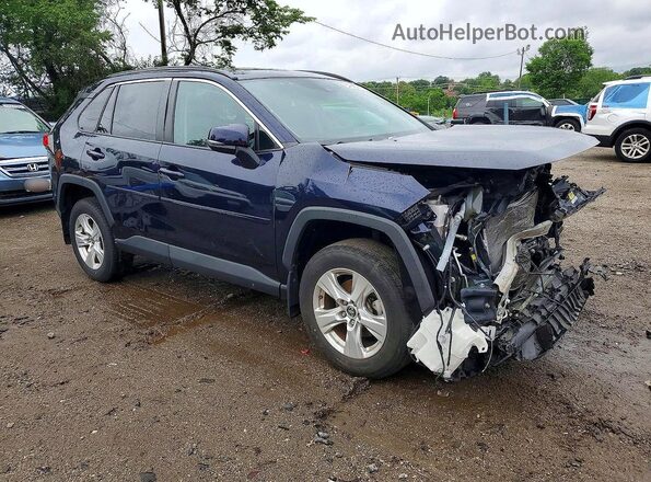 2T3P1RFV6MW230016 2021 TOYOTA RAV4 Синий Передняя правая четверть