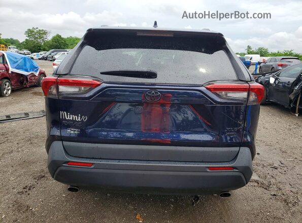 2T3P1RFV6MW230016 2021 TOYOTA RAV4 Синий Вид сзади