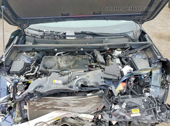 2T3P1RFV6MW230016 2021 TOYOTA RAV4 Синий Вид подкапотного пространства