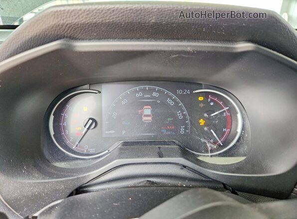 2T3P1RFV6PW377196 2023 TOYOTA RAV4 Black Սարքավորումների վահանակի տեսք