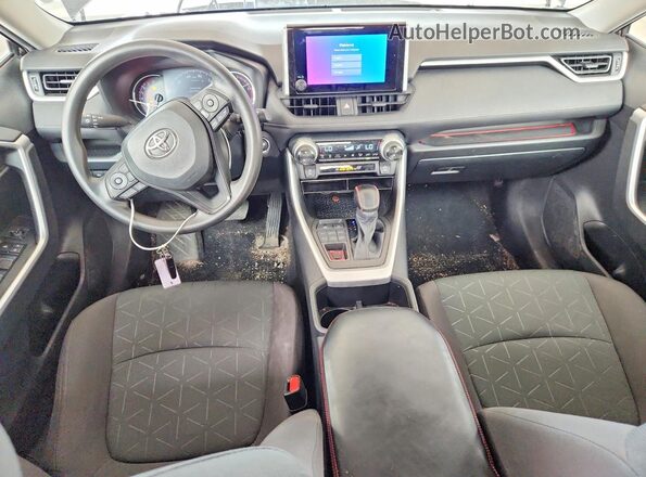 2T3P1RFV6PW377196 2023 TOYOTA RAV4 Black Առջևի վահանակի տեսք