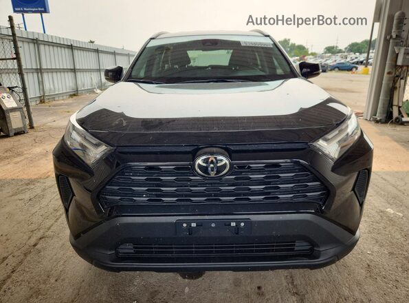 2T3P1RFV6PW377196 2023 TOYOTA RAV4 Black Դիմացի տեսք