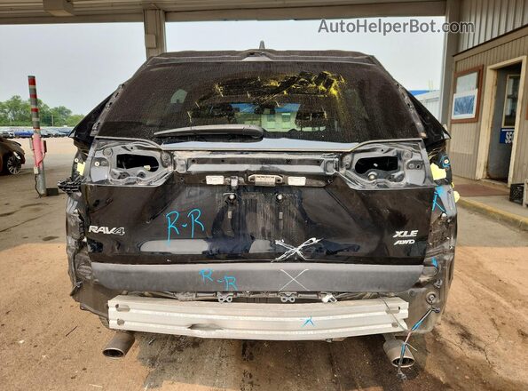 2T3P1RFV6PW377196 2023 TOYOTA RAV4 Black Հետևի տեսք