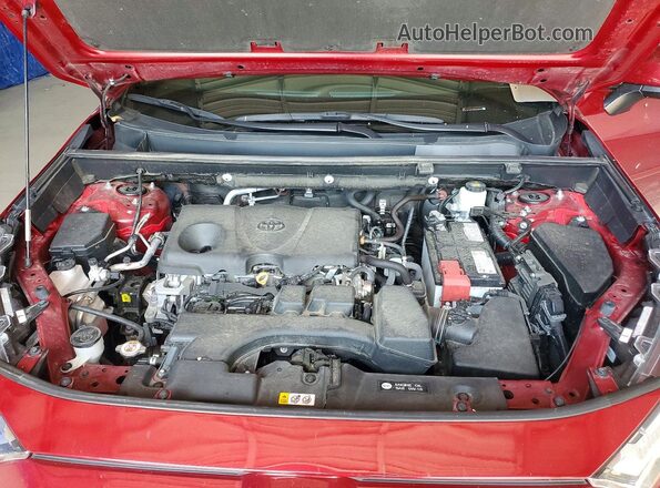2T3P1RFV6PW388098 2023 TOYOTA RAV4 Red Engine compartment view