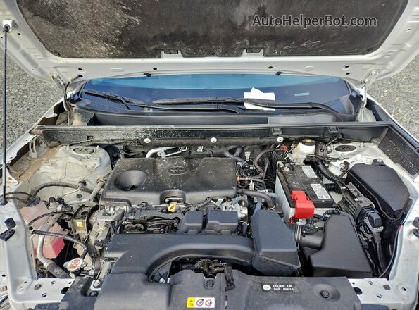 2T3P1RFV6RC425770 2024 TOYOTA RAV4 White Вид підкапотного простору