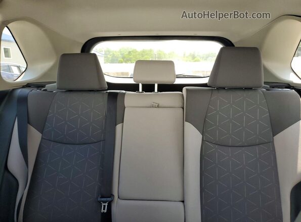 2T3P1RFV6SC517211 2025 TOYOTA RAV4 Silver Rear seats view