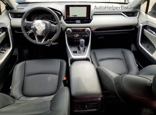 2T3P1RFV6SW614455 2025 TOYOTA RAV4 Black Առջևի վահանակի տեսք